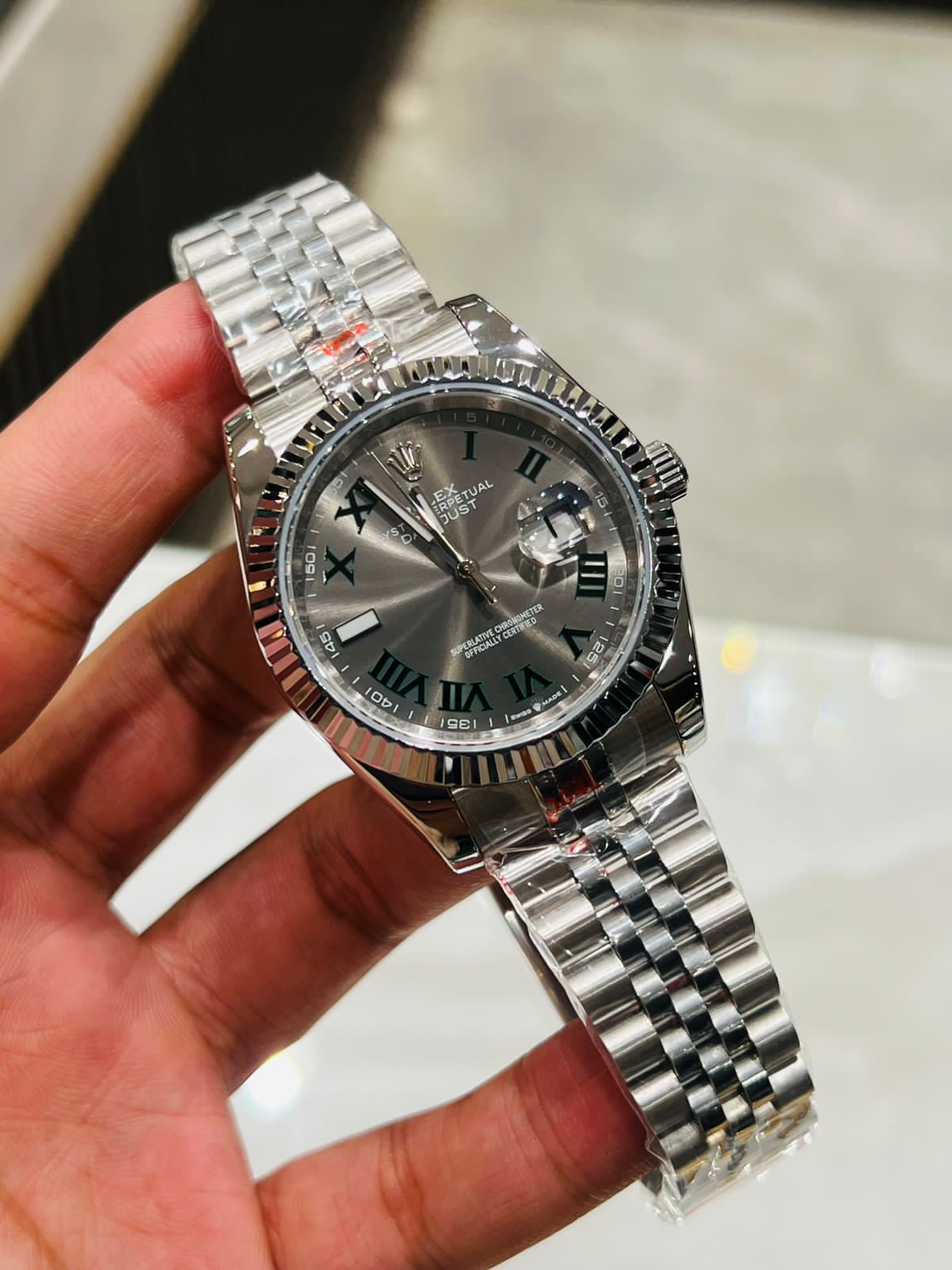 Rolex Oyster perpetual Watch Roman Num