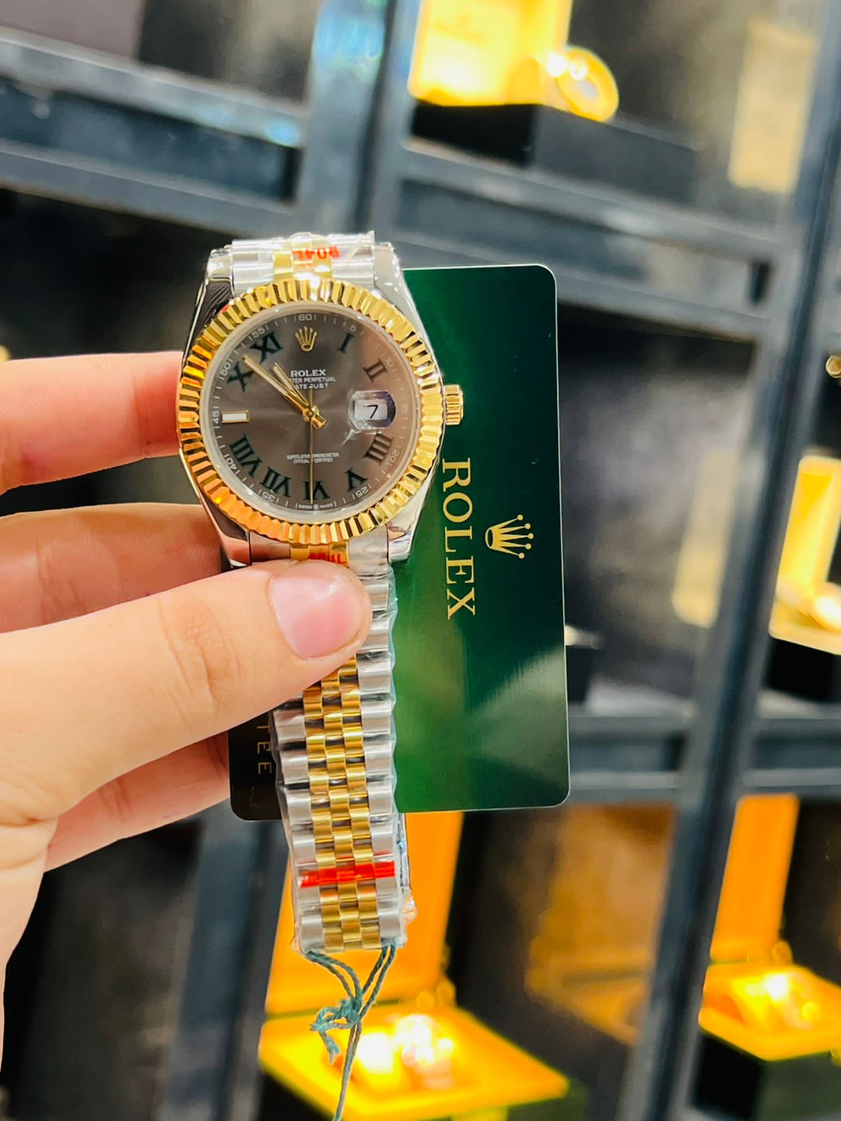 Rolex Oyster perpetual Watch Roman Num