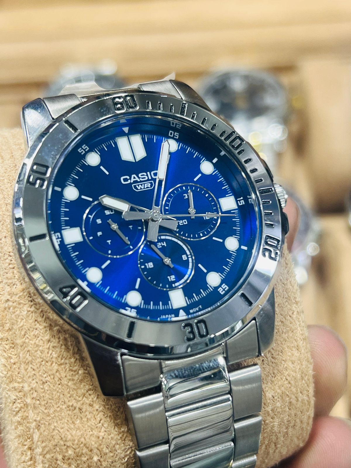 Casio original watch with moving dial