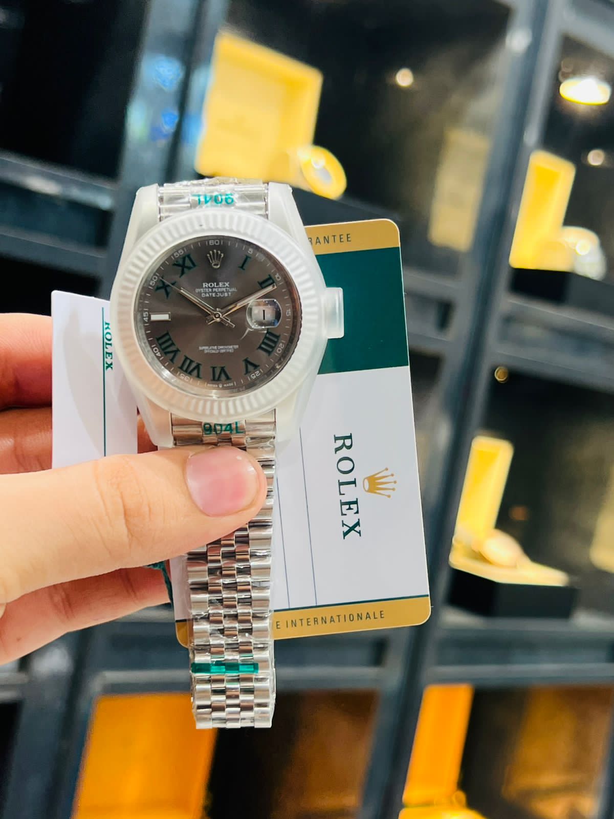 Rolex Oyster perpetual Watch Roman Num