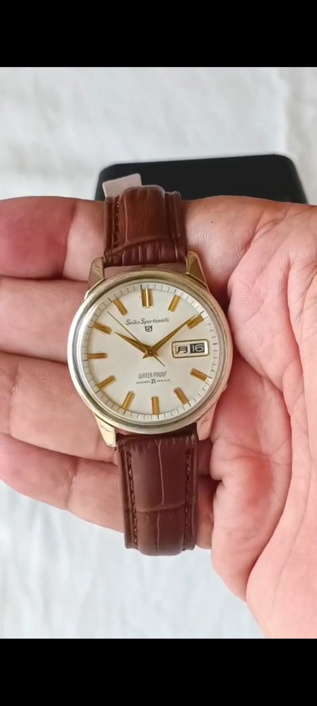 Seiko Sportsmatic watch